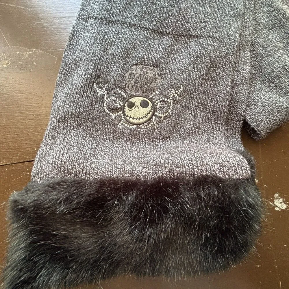 Nightmare Before Christmas Disney Parks Resort Scarf Halloween Jack Skeleton OS